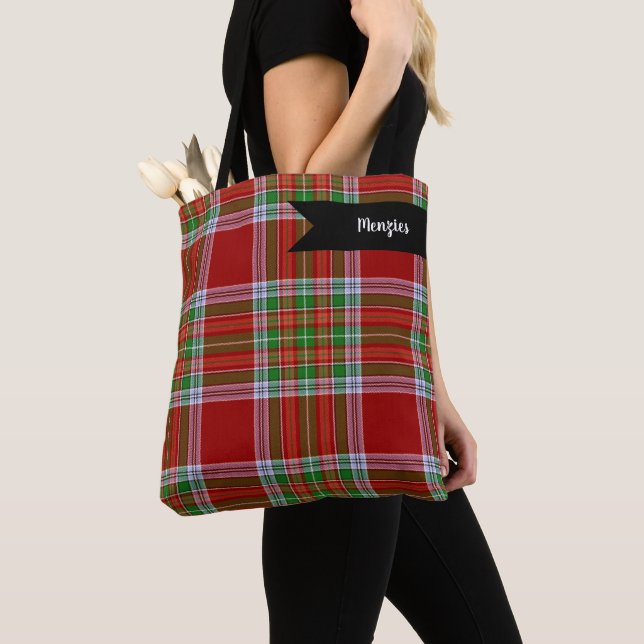 MacBain MacBean Scottish Clan Tartan Kariert (Von Nahem)