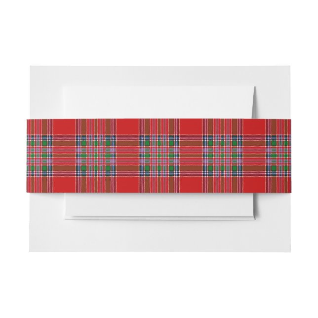 MacBean Scottish Tartan Bly Band (Vorderseite Beispiel)