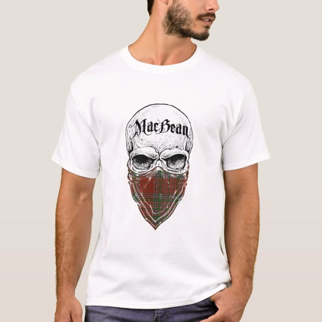MacBean Tartan Bandit T-Shirt (Vorderseite)