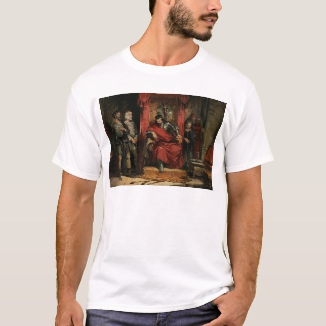 Macbeth, der die Mörder anweist T-Shirt (Vorderseite)