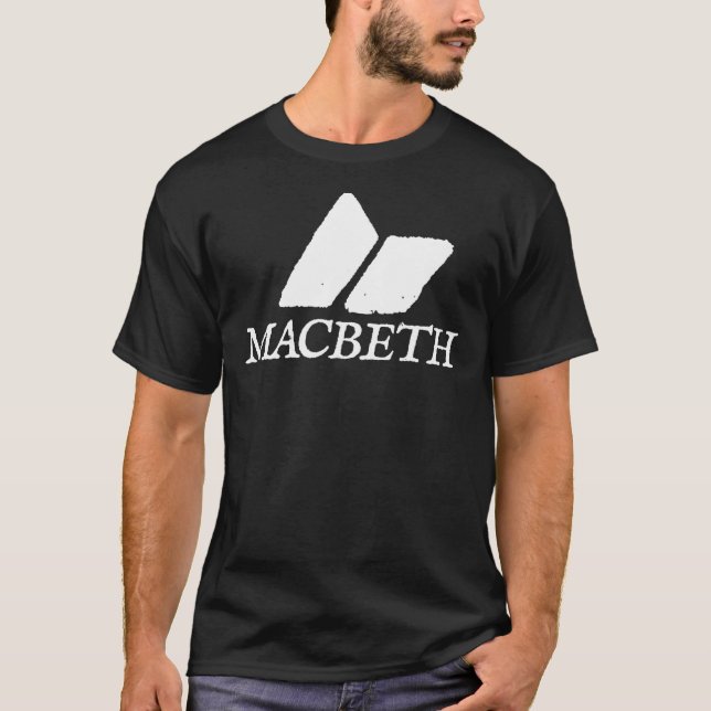 Macbeth - Grunge Logo Essential T-Shirt (Vorderseite)
