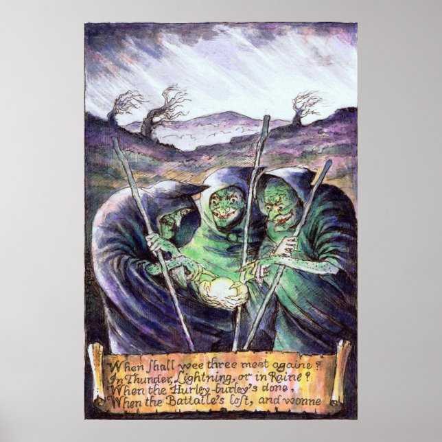 Macbeth Hexches Poster (Vorne)