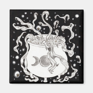 Macbeth Hexen Cauldron Magnet