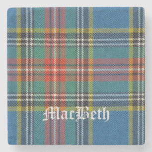 MacBeth, MacBeth, Scottish Tartan, MacBeth Steinuntersetzer