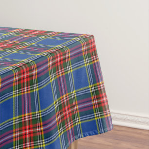 MacBeth Modern Tartan Kariert schottisch farbig  Tischdecke