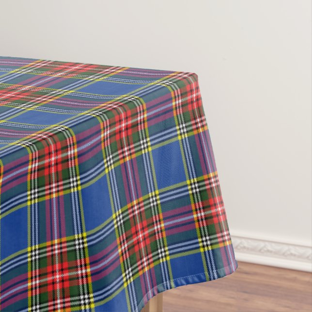 MacBeth Modern Tartan Kariert schottisch farbig  Tischdecke (Beispiel)