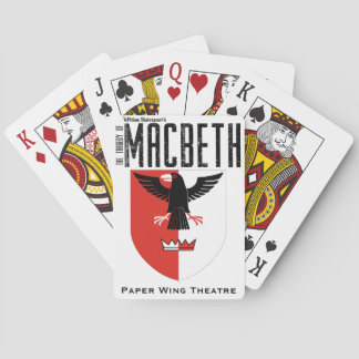 Macbeth - Paper Wing Theatre - Playing Card Spielkarten