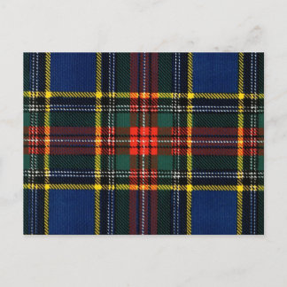 Macbeth Tartan Postkarte