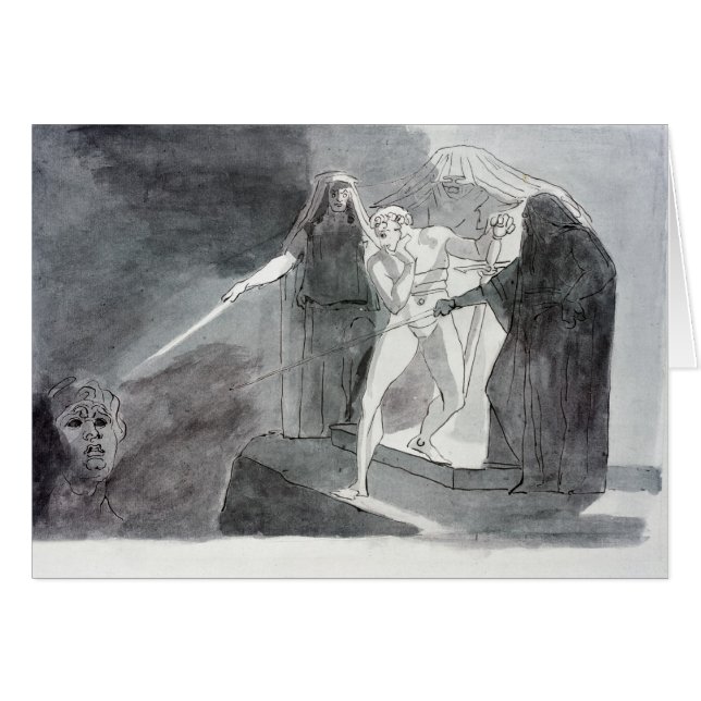 Macbeth und der bewaffnete Leiter (Vorderseite (Horizontal))