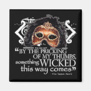 Macbeth Zitat Magnet