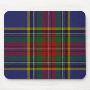 Macbethtartan-karierte Mausunterlage Mousepad