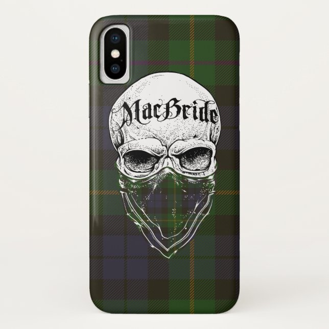MacBride Tartan Bandit Case-Mate iPhone Hülle (Rückseite)
