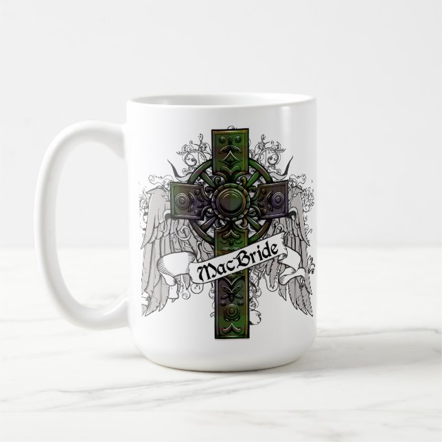 MacBride Tartan Cross Tasse (Links)