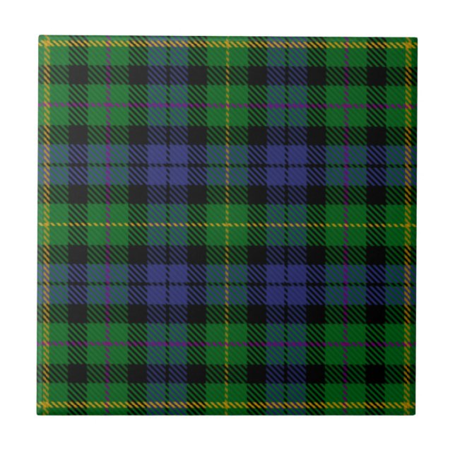 MacBride Tartan Fliese (Vorderseite)