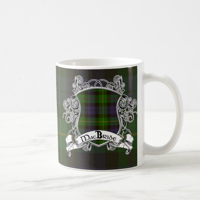 MacBride Tartan-Schild Kaffeetasse (Rechts)
