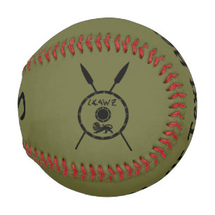 Maccabee Schild und Speere Baseball