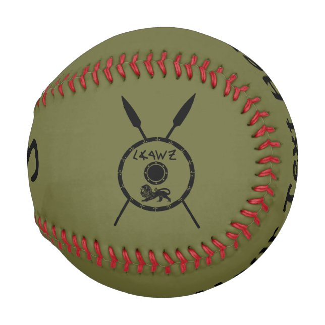 Maccabee Schild und Speere Baseball (Vorne Rechts)