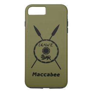 Maccabee Schild und Speere Case-Mate iPhone Hülle