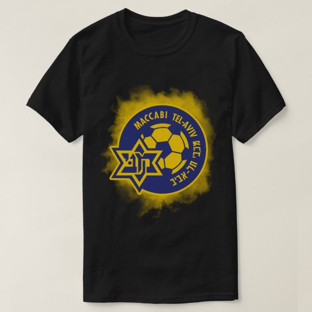 Maccabi Tel Aviv FC Football club Israel T-Shirt (Design vorne)