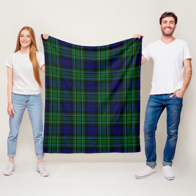 MacCallum Modern Kariert Fleecedecke (Beispiel)
