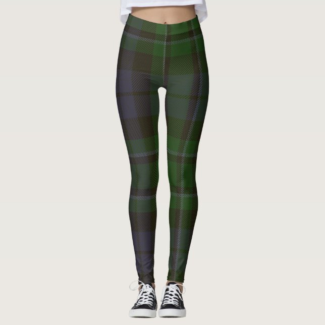 MacCallum Tartan-Clan kariert Leggings (Vorderseite)