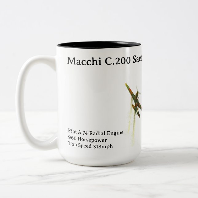 Macchi C.200 Saetta Tasse (Links)