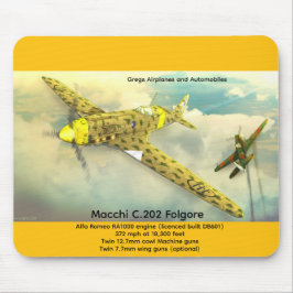 Macchi C.202 Folgore Mousepad