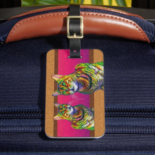 MACCHI SQUARED GEPÄCKANHÄNGER (Vorderseite Insitu 2)