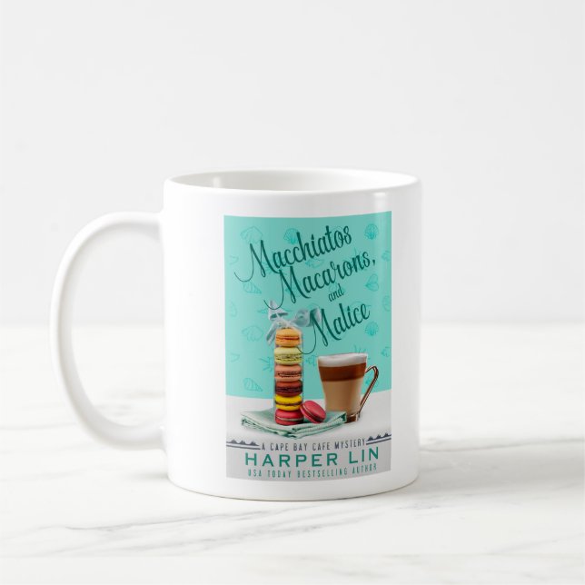 Macchiatos, Macarons und Bosheits-Tasse Kaffeetasse (Links)