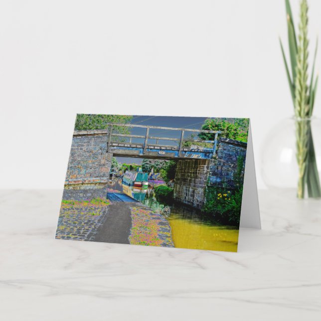 Macclesfield-Kanal Karte (Vorderseite)