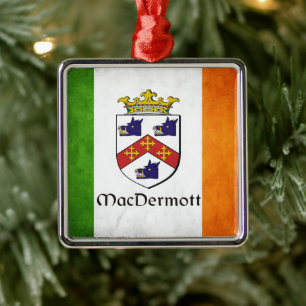 MacDermott Irish Silbernes Ornament