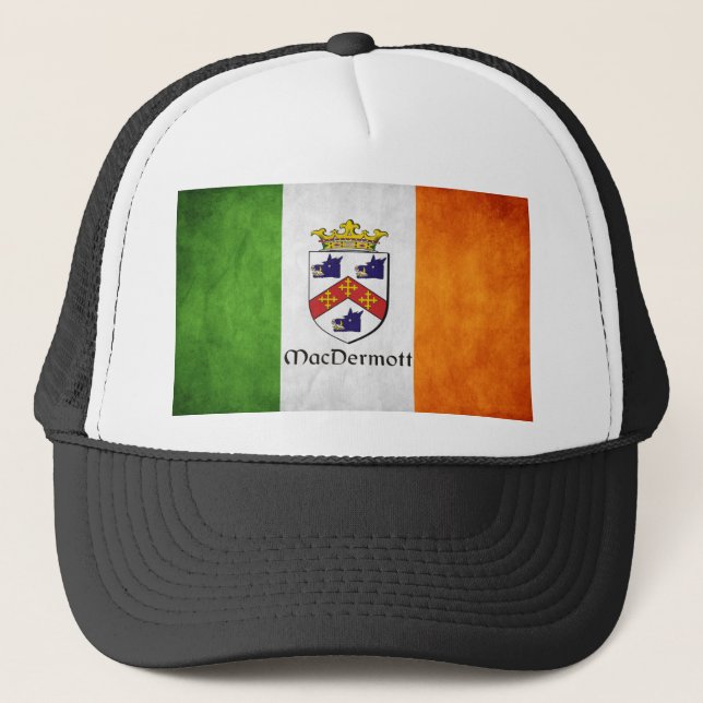 MacDermott Irish Truckerkappe (Vorderseite)