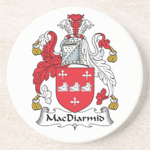 MacDiarmid Familienwappen Sandstein Untersetzer