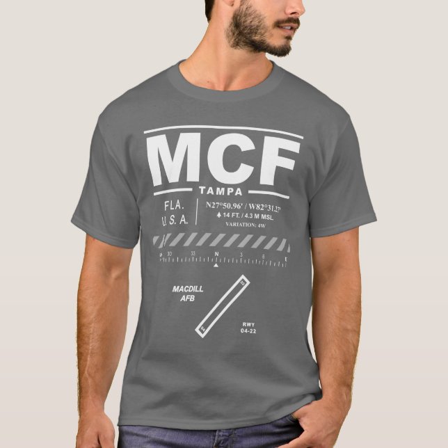 MacDill Air Force Base MCF T - Shirt (Vorderseite)