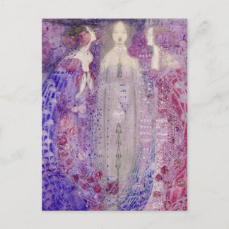 MacDonald Art Nouveau Drei Parfüms Postkarte