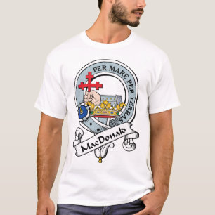 MacDonald des Donald-Clan-Abzeichens T-Shirt