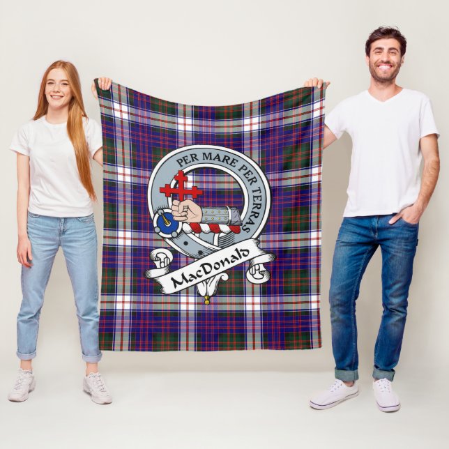 MacDonald Dress Moderne Macdonalds of Sleat Clan B Fleecedecke (Beispiel)