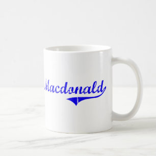 Macdonald Familienname-Klassiker-Art Tasse