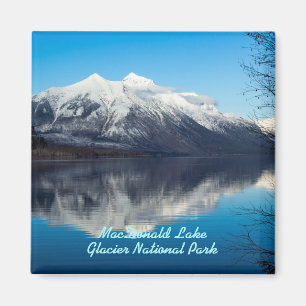 MacDonald Lake Glacier Nationalpark Magnet