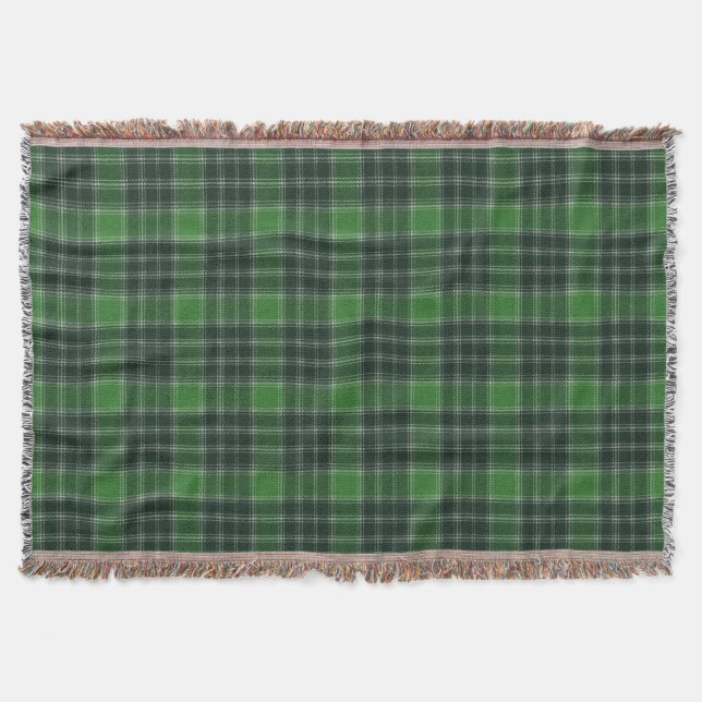 MacDonald Lord Isles A Original Scottish Tartan Decke (Vorderseite)