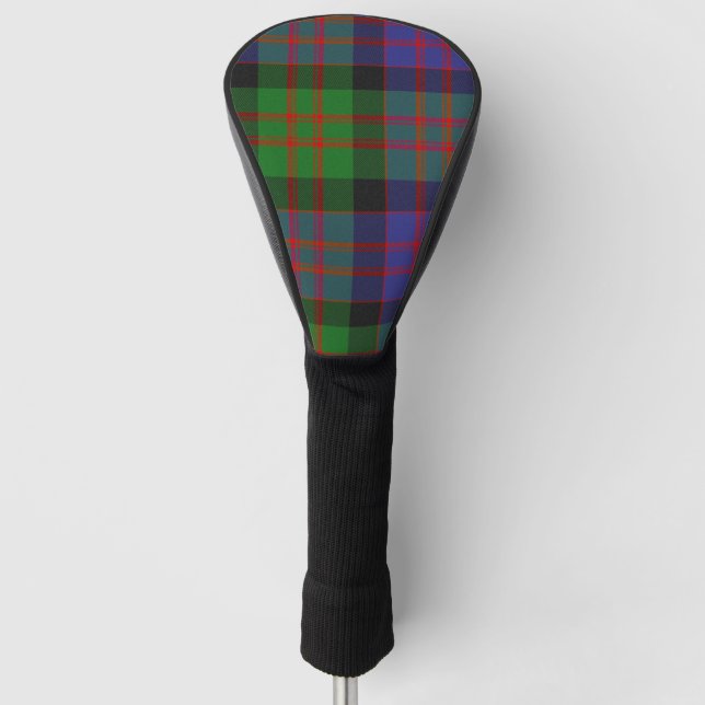 MacDonald Scottish Clan Tartan Kariertes Muster Golf Headcover (Vorderseite)