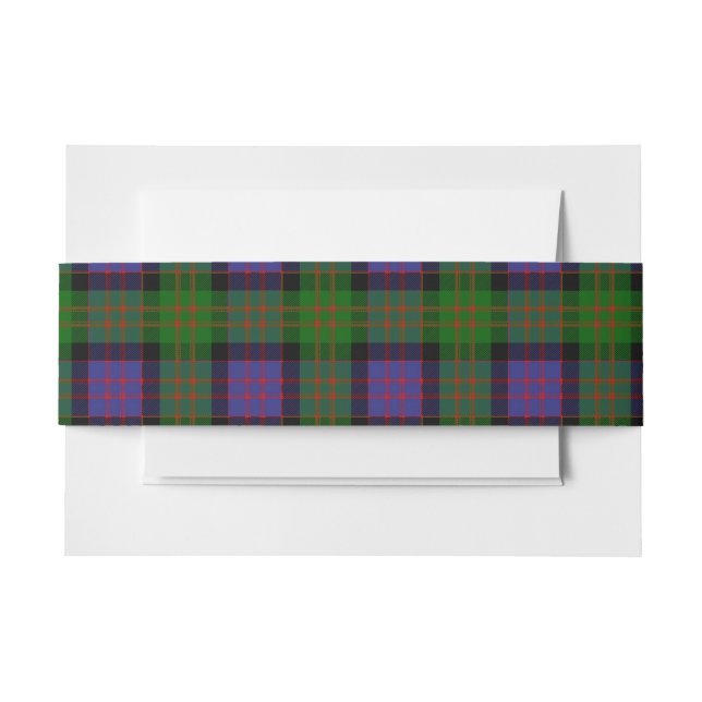 MacDonald Scottish Tartan Belly Band (Vorderseite Beispiel)