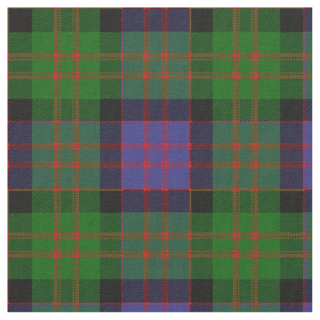 MacDonald Tartan-Druck Stoff (Nahaufnahme)