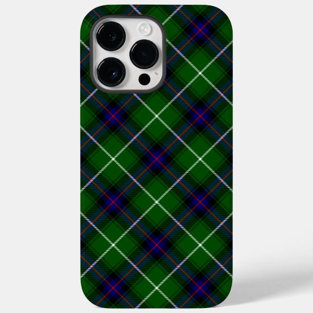 MacDonald Tartan grün kariert Case-Mate iPhone Hülle (Rückseite)
