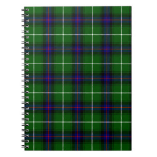 MacDonald Tartan grün kariert Notizblock