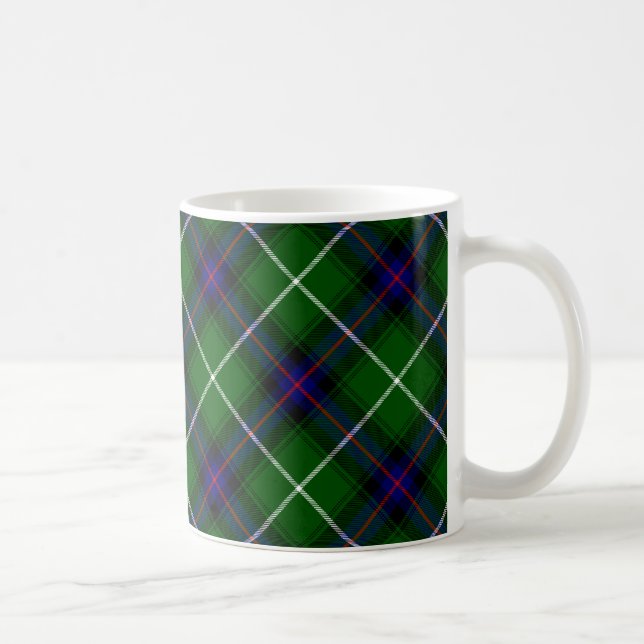MacDonald Tartan grün kariert Tasse (Rechts)