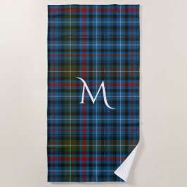 MacDonald Tartan Kariertes Mit Monogramm Badetuch
