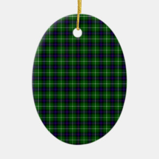MacDonald Tartan Keramik Ornament