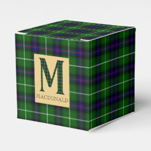 MacDonald Tartan Monogram M Geschenkschachtel