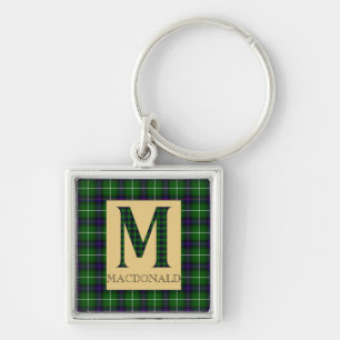 MacDonald Tartan Monogram M Schlüsselanhänger